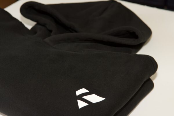 lagged out spawn obsidian hoodie folded