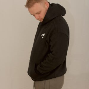 hoodie spawn obsidian black lagged out comfortable gaming streaming clothes