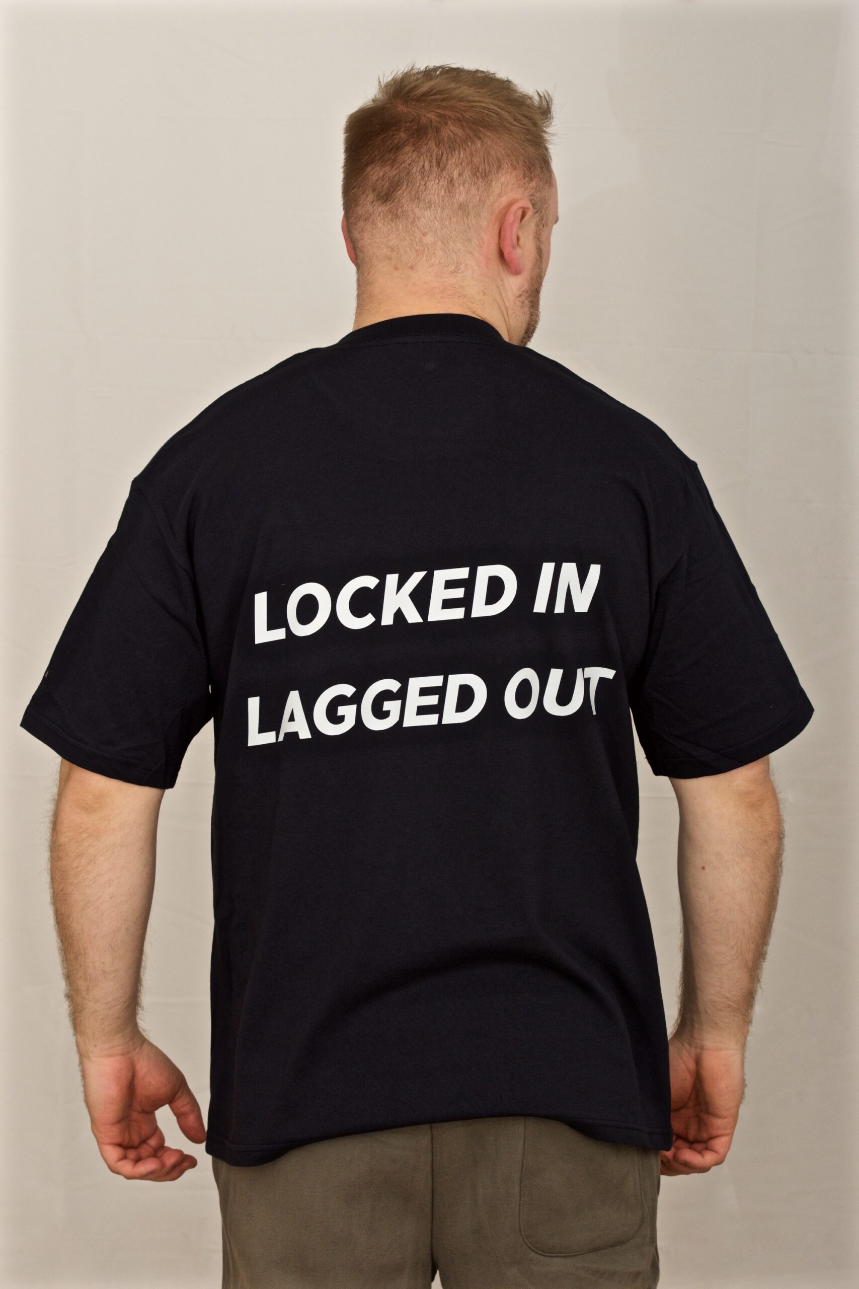 lilo black obsidian lagged out t shirt tee